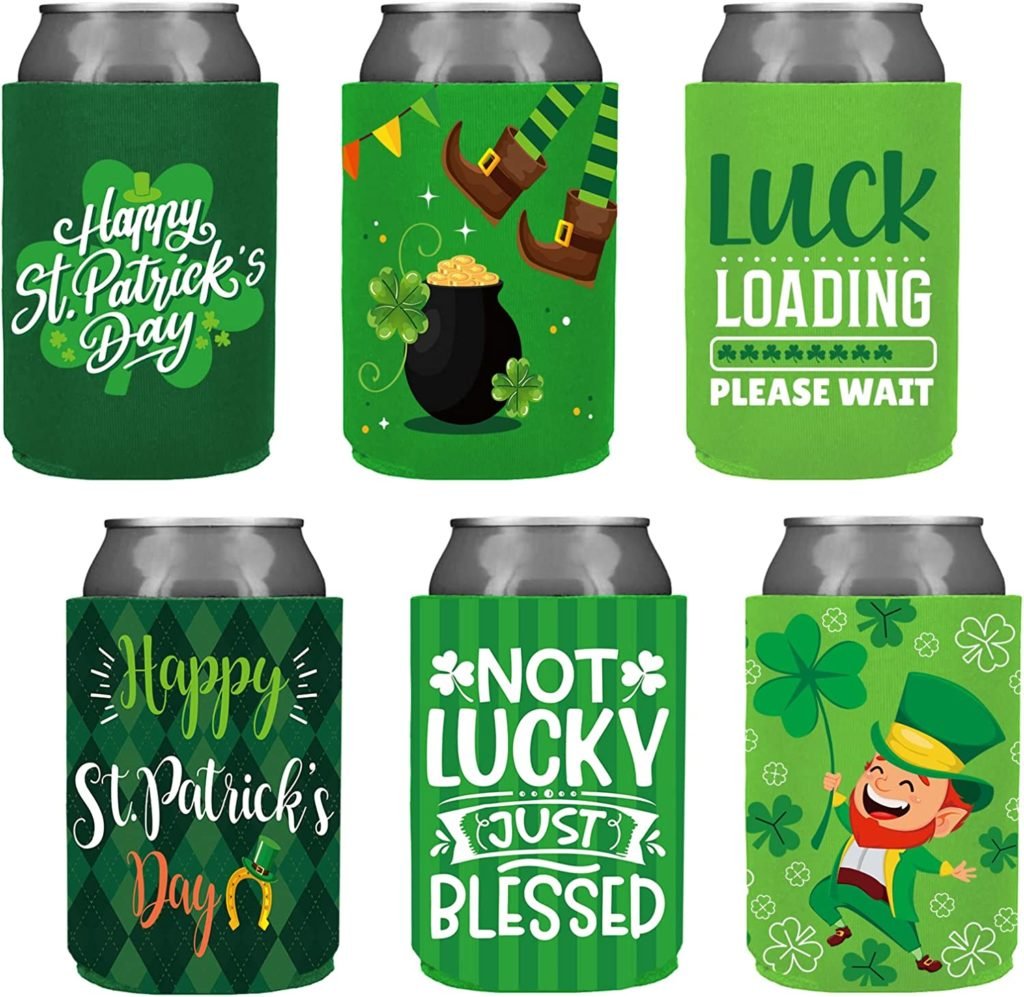 Buy St. Patrick's Day Can Coolers Sleeves